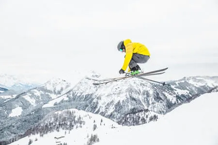 Skifahren Bild 1